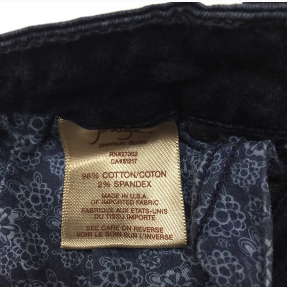 PAIGE Dark Wash Jeggings - Picture 6 of 6